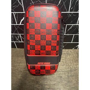 OEM Nintendo Switch Super Mario Bros Red Chess Travel Case